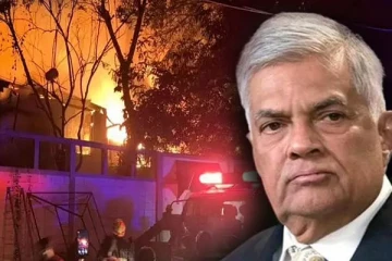 ஜனாதிபதியின் வீட்டின் மீது தீ வைத்த சம்பவம்: பிரபல முன்னாள் நீச்சல் வீரரிடம் விசாரணை