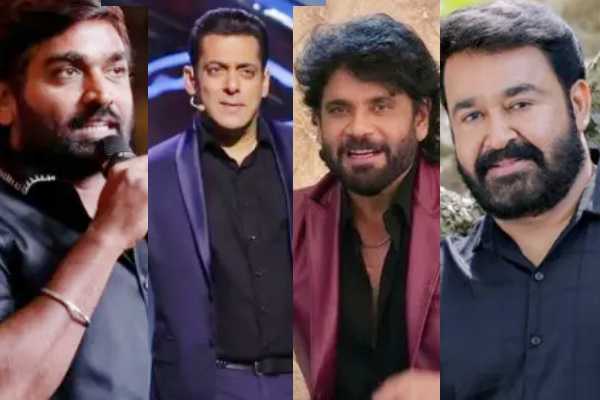 சல்மான் கான் டூ விஜய் சேதுபதி!! பிக்பாஸ் நிகழ்ச்சிக்காக வாங்கும் சம்பளம் இத்தனை கோடியா? | Bigg Boss Hosts Salary Revealed How Much Earned
