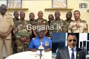 හමුදා කුමන්ත්‍රණයකින් ජනපතිවරයෙක් නෙරපා දමයි..එරට ජාතික රූපවාහිනියට පැමිණ කියයි..