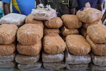 කෝටි එකහමාරකට අධික කේරළ ගංජා සමග පුද්ගලයෙකු මීගමුවේදී අත්අඩංගුවට