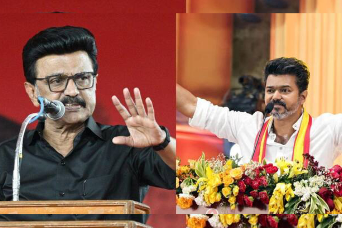 தமிழக முன்னாள் முதல்வர் ஸ்டாலினை பொன்னாடை போர்த்தி கௌரவித்த விஜய்! | Tn Cm Vijay Palnning To Meet Mk Stalin தமிழக முன்னாள் முதல்வர் ஸ்டாலினை பொன்னாடை போர்த்தி கௌரவித்த விஜய்! | Tn Cm Vijay Palnning To Meet Mk Stalin