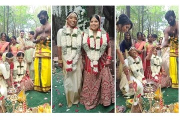ශ්රී ලංකාවේ යුවතියක් ඉන්දියාවේ යුවතියක් එක්ක විවාහ වූ හැටි මෙන්න..පළමු වතාවට සිදු වූ දෙයක්.(PHOTOS)