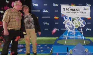 கனடாவில் 70 மில்லியன் டொலர் பரிசு வென்ற அதிர்ஸ்டசாலி தம்பதி