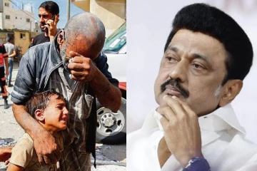 மனிதம் மரத்துப்போய்விட்டதா? ஐக்கிய, உலக நாடுகள் சேர்ந்து போரை நிறுத்த வேண்டும்! தமிழக முதல்வர் ஸ்டாலின்