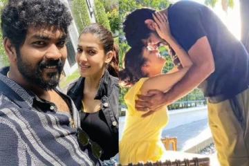 தாலி தெரியும் படி கணவன் விக்கியுடன் நெருக்கமான புகைப்படத்தை வெளியிட்ட நயன்தாரா! வைரல்