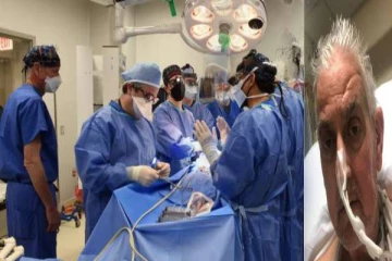 பன்றியின் இதயத்தை மனிதனுக்கு பொருத்தி அமெரிக்காவில் சாதனை!