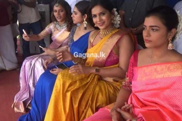 තෛපොංගල් සමරන්න හැටන් ආවා ඉන්දීය නිළියෝ - (PHOTO)