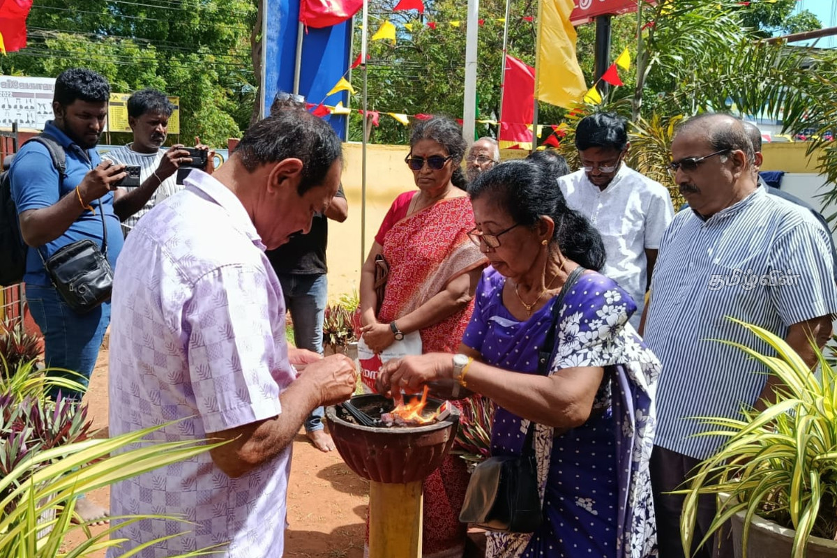 பொன். சிவகுமாரின் 52ஆவது நினைவேந்தல் நிகழ்வு அனுஷ்டிப்பு..! முக்கிய தலைவர்கள் பங்கேற்பு | Pon Sivakumar S 52Nd Commemoration Event