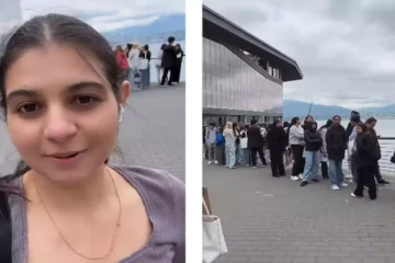 கனடாவில் தொழிலுக்காக நீண்ட வரிசை ; வைரலான இந்தியப் பெண்ணின் வீடியோ