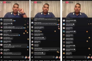 கேள்விகளுக்கு பதிலளிக்க நேரலைக்கு வந்த நாமலுக்கு இரங்கல் தெரிவித்த இணையவாசிகள்