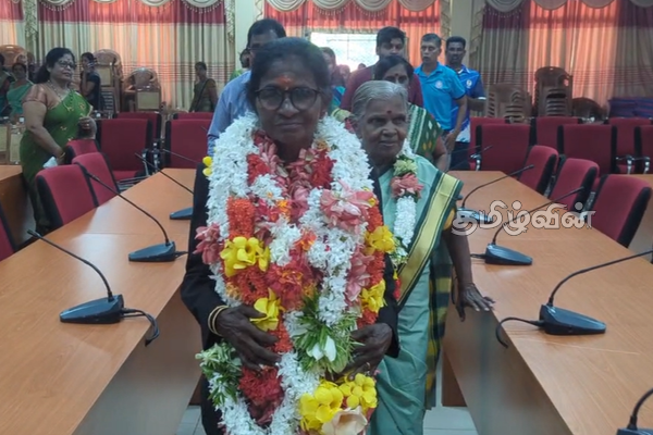 72 வயதில் சாதனை படைத்த பெண்: கௌரவித்த மாவட்ட செயலகம் | District Secretariat Honored Hero Who Ountry Proud