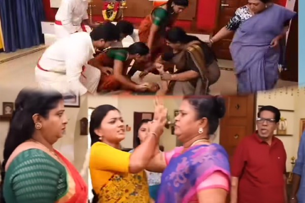 Siragadikka Aasai: என்ன பேசிட்டு இருக்கும்போதே கை நீட்டுற... மீனாவைப் பார்த்து ஆடிப்போன விஜயா | Siragadikka Aasai Meena Action Vijaya Shock