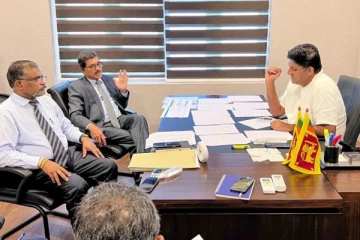 மத்திய வங்கி ஆளுநருடன் சஜித் திடீர் சந்திப்பு!