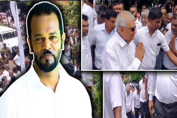 பாலித தெவரப்பெருமவிற்கு அஞ்சலி செலுத்திய அதிபர் ரணில்