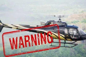 ஹெலிகொப்டர் பயணத்திற்கு பதிவு செய்யுங்கள்: பொதுமக்களுக்கு விடுக்கப்பட்டுள்ள எச்சரிக்கை