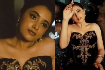 வெல்வட் ஆடையில் மயக்கும் போஸ்!! நடிகை பிரியங்கா மோகனின் நியூ லுக் போட்டோஸ்..