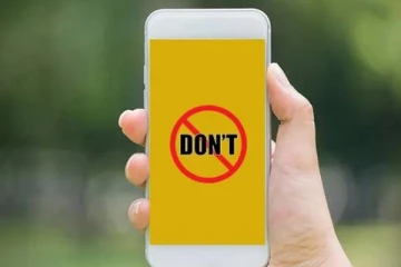 ஸ்மார்ட்போன் மூலம் நீங்கள் செய்யக்கூடாத 5 விஷயங்கள் இவைதான்!