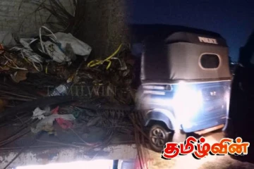 கழிவுளை வீதியோரத்தில் வீச முற்பட்டவர்களை சுற்றி வளைத்த பொதுமக்கள்!