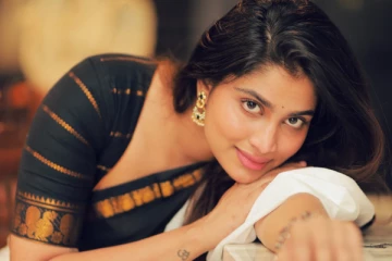 ஷிவானி நாராயணன் சேலையில் அழகிய போட்டோஷூட்