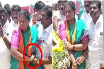 சசிகலா புஷ்பாவிடம் பாஜக நிர்வாகி பாலியல் சீண்டல் - கணவர் போலீசில் புகார்