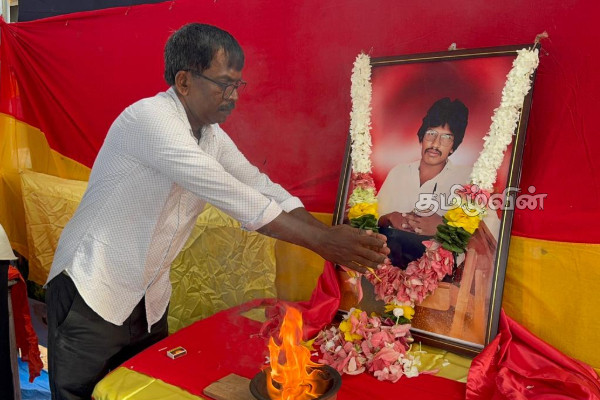 உண்ணா நோன்பிருந்து தியாக தீபம் திலீபனுக்கு பருத்தித்துறையில் அஞ்சலி! | Procession Of Lamp Dileepan Begins In Jaffna