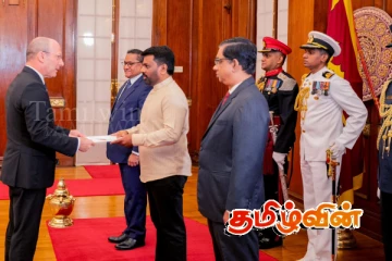 நற்சான்று பத்திரங்களைக் கையளித்த இலங்கைக்கான புதிய தூதுவர்கள்