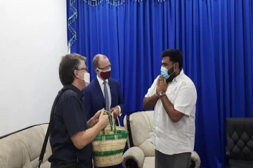 கனடா நாட்டு உயர்ஸ்தானிகர் அங்கஜன் இராமநாதனை சந்தித்தார்