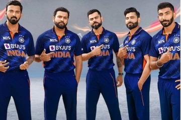 டி20 உலகக் கோப்பை போட்டிக்கான இந்திய அணியின் புதிய ஜெர்சி வெளியீடு!