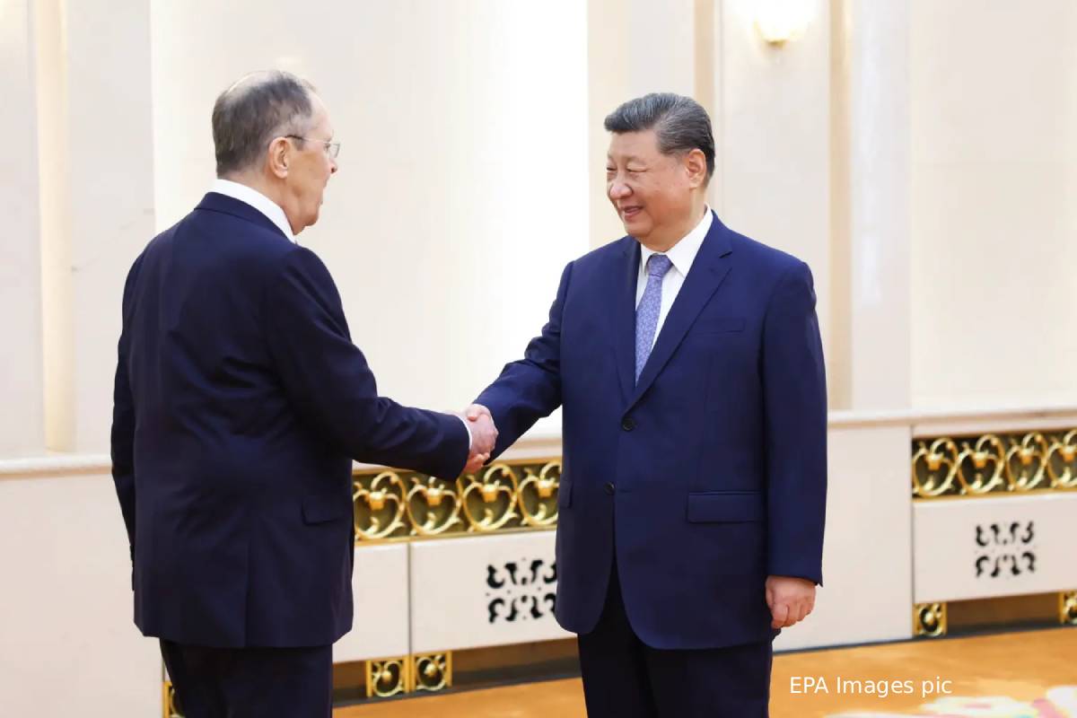 Sergei Lavrov/Xi Jinping
