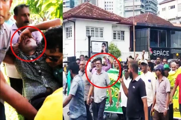 போராட்டத்தில் கலந்து கொண்ட முஜிபுர் ரஹ்மானுக்கு திடீர் சுகயீனம்