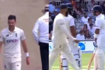 இது உங்க தோட்டம் கிடையாது! இந்திய வீரர்களை தொடர்ந்து சீண்டும் ஆண்டர்சனை மோசமாக திட்டிய கோஹ்லி.. ஸ்டம்ப் மைக்கில் பேச்சுடன் பதிவான வீடியோ