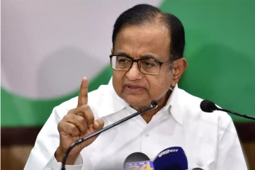 மாநிலங்களவை தேர்தல் காங்கிரஸ் வேட்பாளராக ப.சிதம்பரம் அறிவிப்பு..!