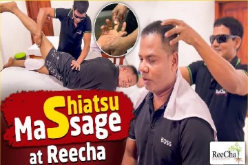 Japanese shiatsu massage நிலையத்தை ஆரம்பித்துள்ள இலங்கை றீ(ச்)ஷா (Reecha)
