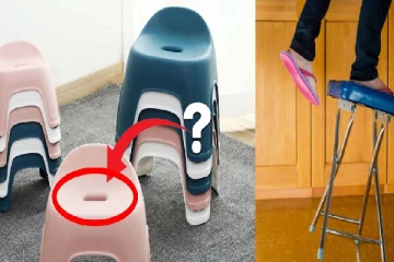 Plastic Chair நடுவில் துளை இருப்பது ஏன்? அட இவ்வளவு நாள் இது தெரியாம போச்சே