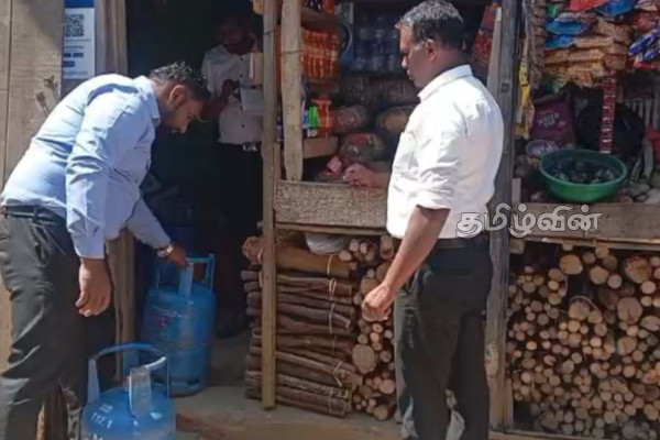 அதிக விலைக்கு விற்பனை செய்ய வைத்திருந்த சமையல் எரிவாயு கொள்கலன்கள் மீட்பு | Cooking Gas Containers Cooking Gas Containers