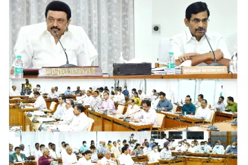 18 அரசு துறை செயலாளர்களுடன் முதலமைச்சர் மு.க.ஸ்டாலின் ஆலோசனை..!