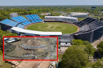 இந்தியாவை சோதித்த மைதானம் - ரூ.250 கோடி செலவு திடீர் இடிப்பு - ரசிகர்கள் அதிர்ச்சி!!