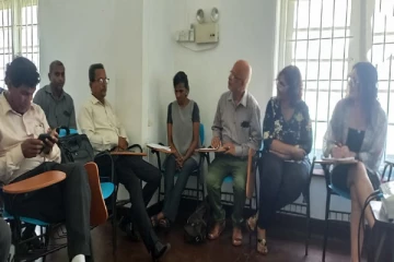 கொழும்பில் இடம்பெற்ற சர்வதேச ஊடகவியலாளர்களுடனான சந்திப்பு!