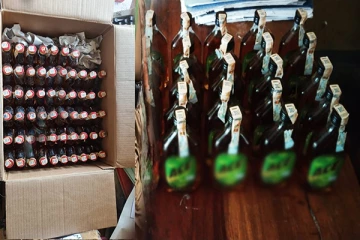 யாழில் நிலத்தில் புதைத்து மதுபான விற்பனை: பொலிஸாரின் விசேட சுற்றிவளைப்பில் முற்றுகை(Photos)