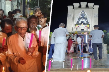 பழ. நெடுமாறன் தலைமையில் தமிழ்நாட்டில் முள்ளிவாய்க்கால் நினைவேந்தல்