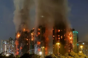 குடியிருப்பில் பயங்கர தீ; 36 பேர் பலி - 279 மாயமானதால் பதற்றம்!