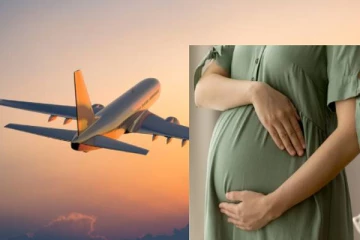 நடுவானில் பறந்துகொண்டிருந்த விமானத்தில் அழகிய குழந்தை பெற்றெடுத்த பெண்!