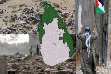 வன்னியில் நிகழ்ந்த அவலம் பலஸ்தீனத்திலும் : புளொட் அறிக்கை