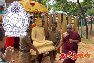 புத்தர் சிலை விவகாரத்தில ஏற்பட்ட பதற்றம்.. பொலிஸார் வெளியிட்டுள்ள தகவல்