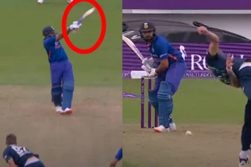 இங்கிலாந்தை ஒற்றை ஆளாக கதறவிட்ட ரோகித் சர்மா! சிக்சர் மழை பொழிந்த வீடியோ