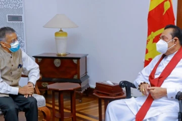 இந்தியத் தூதுவருடன் மஹிந்த முக்கிய கலந்துரையாடல்