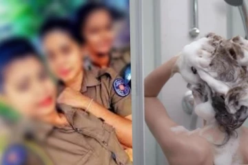 සුන්දර පොලිස් තරුණියන් නාන අයුරු හොරෙන් බලා සිටි ප්‍රබල ඇමතිගේ ආරක්ෂකයා මාට්ටු වුණ හැටි මෙන්න...