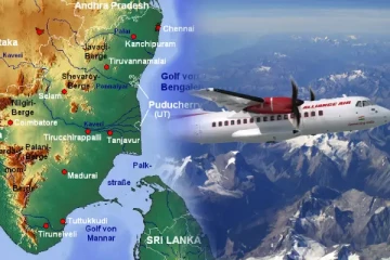 யாழ். சென்னை விமான சேவையில் தடங்கல்: வானில் 30 நிமிடங்கள் பறந்த விமானம்