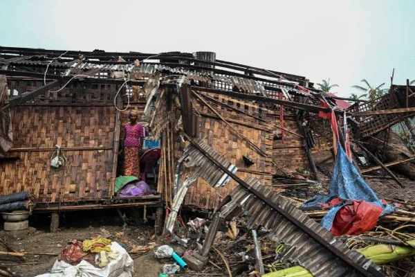 மோக்கா புயலால் மியன்மாரில் இதுவரையில் 89 பேர் உயிரிழப்பு! | 89 People Died In Myanmar Due To Cyclone Mocha