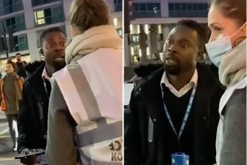 "குழந்தைக்கு உடம்பு சரியில்லை, நான் போகணும்" லண்டனில் போராட்டக்கார்களிடம் கெஞ்சிய தந்தை: வெளியான பரிதாப காட்சி